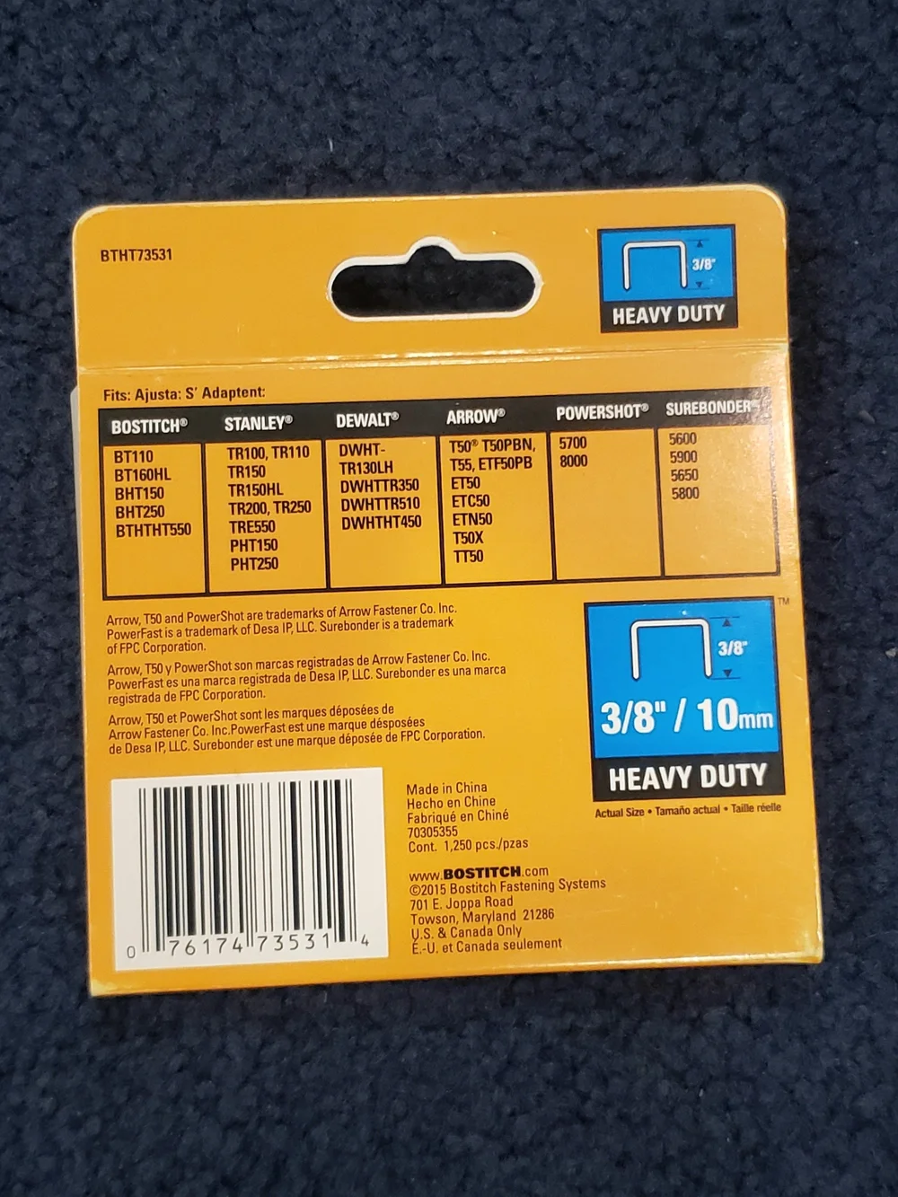 Bostitch heavy duty